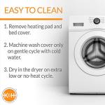 Heated Fashionable Cat Bed - Mocha, 18" Round