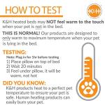 Heated Fashionable Cat Bed - Mocha, 18" Round