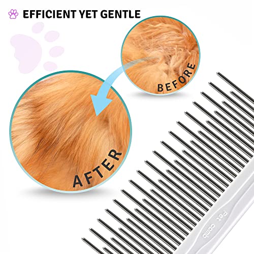 Stainless Steel Cat Comb for Gentle Grooming