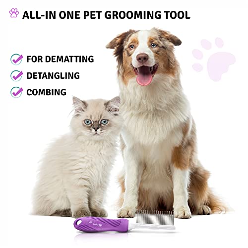 Stainless Steel Cat Comb for Gentle Grooming