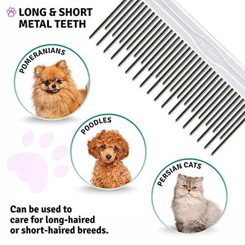 Stainless Steel Cat Comb for Gentle Grooming