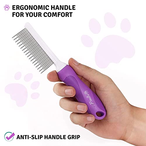 Stainless Steel Cat Comb for Gentle Grooming