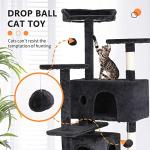 BestPet 54in Multi-Level Cat Tree Tower