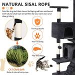 BestPet 54in Multi-Level Cat Tree Tower