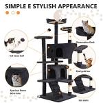 BestPet 54in Multi-Level Cat Tree Tower