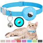Reflective AirTag Cat Collar with GPS Tracker