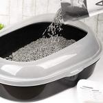 I AM TOFU - Tofu Cat Litter, Natural Flushable Extra Clumping 10 lb Bag, Charcoal