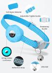 Reflective AirTag Cat Collar with GPS Tracker
