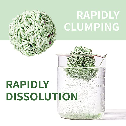 PATLOOL Green Tea Scent Clumping Cat Litter