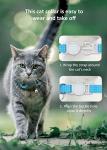 Reflective AirTag Cat Collar with GPS Tracker