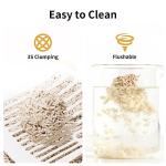 FUKUMARU Flushable Tofu Clumping Cat Litter, 16.5 lbs