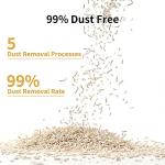 FUKUMARU Flushable Tofu Clumping Cat Litter, 16.5 lbs