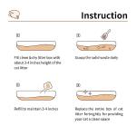 FUKUMARU Flushable Tofu Clumping Cat Litter, 16.5 lbs