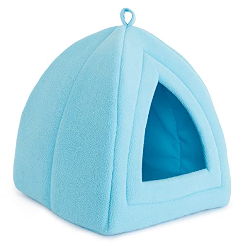 PETMAKER Cat House - Indoor Bed with Removable Foam Cushion - Pet Tent