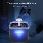 67oz Fantasy Cat Water Fountain with LED Light and Filter