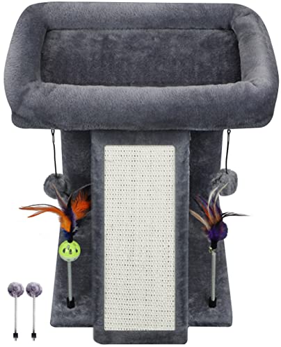 TINWEI Hanging Ball Cat Tree with Condo