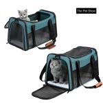 Akinerri Airline Approved Pet Carriers,Soft Sided Collapsible Pet Travel Carrier