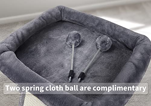 TINWEI Hanging Ball Cat Tree with Condo