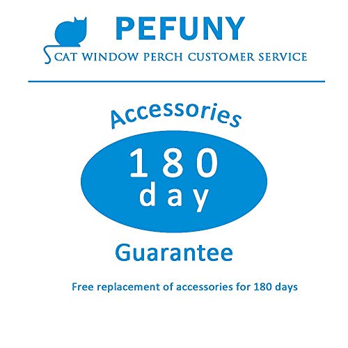 Window Mounted Cat Bed for Large Cats - Beige