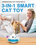 Interactive 3-in-1 Cat Toy with Butterfly & Mice