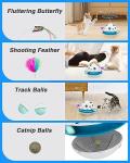 Interactive 3-in-1 Cat Toy with Butterfly & Mice