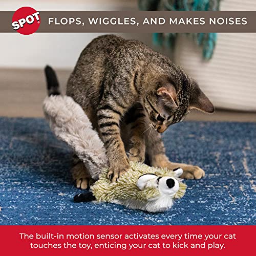 Interactive Realistic Catnip Cat Toy - Racoon (54634)