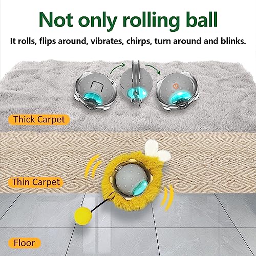 Interactive Cat Toy with Motion Activation and Super Driver