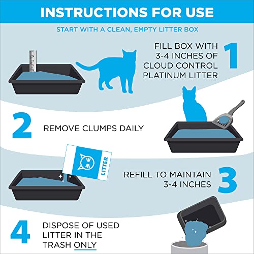 ARM & HAMMER Platinum Clumping Cat Litter, 37LB