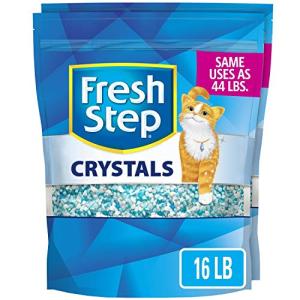 Fresh Step Crystals, Ultra Lightweight Cat Litter (2x8lb)