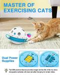 Interactive 3-in-1 Cat Toy with Butterfly & Mice