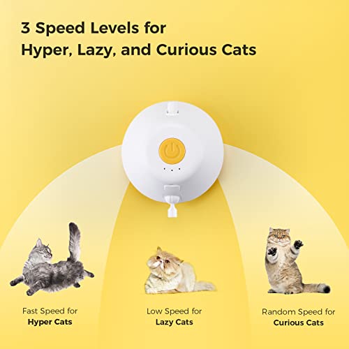 Interactive Electric Cat Feather Toy with Rechargeable Robotic Action