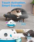 Interactive 3-in-1 Cat Toy with Butterfly & Mice