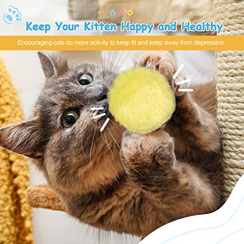 Interactive Plush Cat Toy Set with Chirping Sound