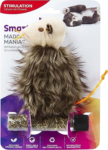 Refillable Plush Catnip Cat Toy - Random Color, One Size