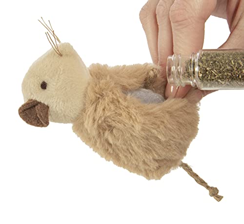 Refillable Plush Catnip Cat Toy - Random Color, One Size