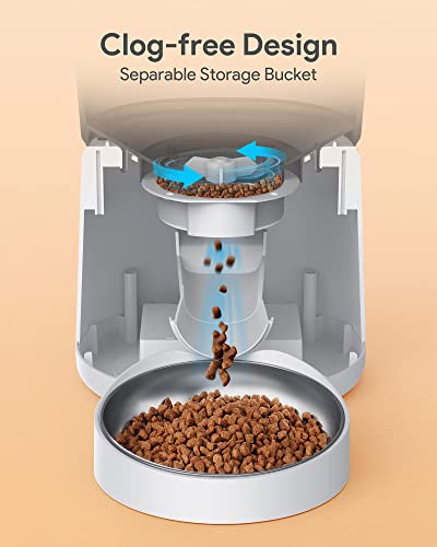 Katalic 4L Cat Food Dispenser with Voice Recorder