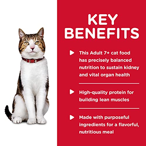 Hill's Senior Wet Cat Food - Chicken, 2.9oz, 24-Pack