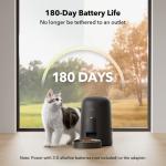 Automatic Cat Food Dispenser with Long Battery Life