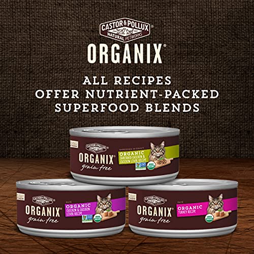Grain Free Organic Chicken Recipe Cat Food