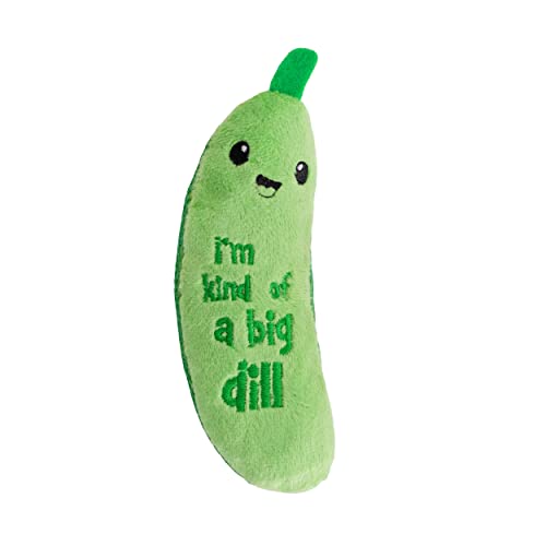 Crunchy Pickle Kicker Catnip Toy for Cats