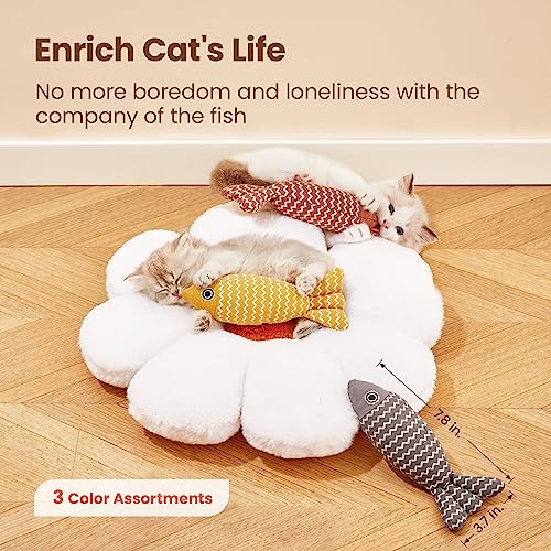 Catnip Fish Toys: Interactive Kicker for Indoor Kitty
