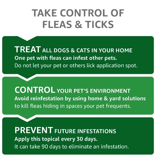 Flea and Tick Topical Treatment for Cats (6 count)
