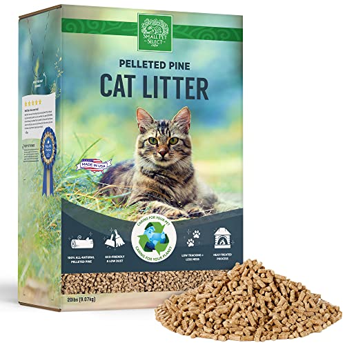 Small Pet Select Premium Pine Pelleted Cat Litter - 20lb Bag