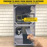 Catio Cat House Outdoor with Resting Box, Waterproof
