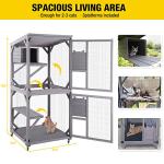 Catio Cat House Outdoor with Resting Box, Waterproof