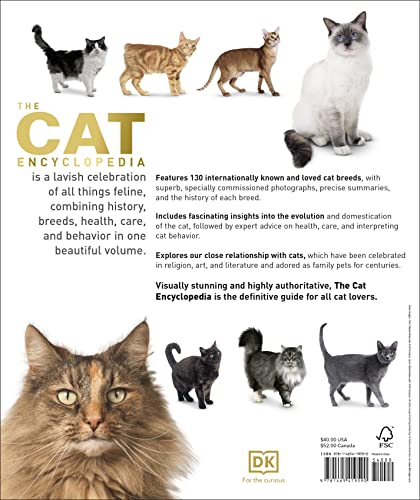 Cat Encyclopedia: Ultimate Visual Guide (DK Pet Encyclopedias)