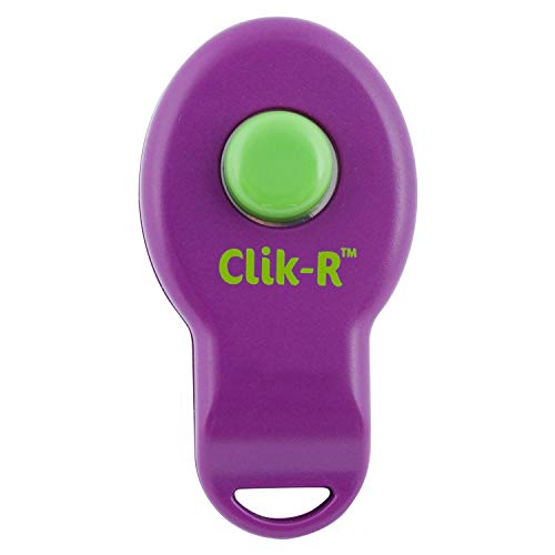 Purple PetSafe Clik-R Dog Training Clicker - All Ages