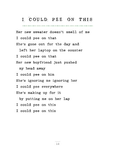 Funny Cat Poems Book - Perfect Gift for Cat Lovers