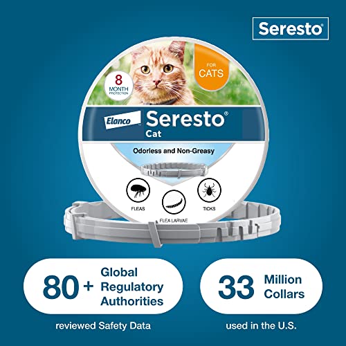 Seresto Cat Collar: 8 Months Flea & Tick Protection