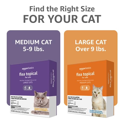 Large Cat Flea Topical - 4 Count